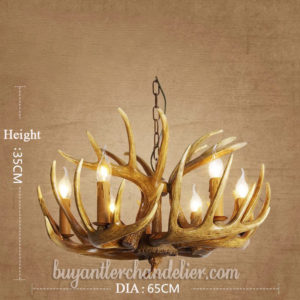 Antique-6-Cast-Faux-Antler-Chandeliers-Candelabra-Pendant-Ceiling-Lights-Rustic-Lighting-Fixtures-for-Kitchen-Dining-Room-With-Plug